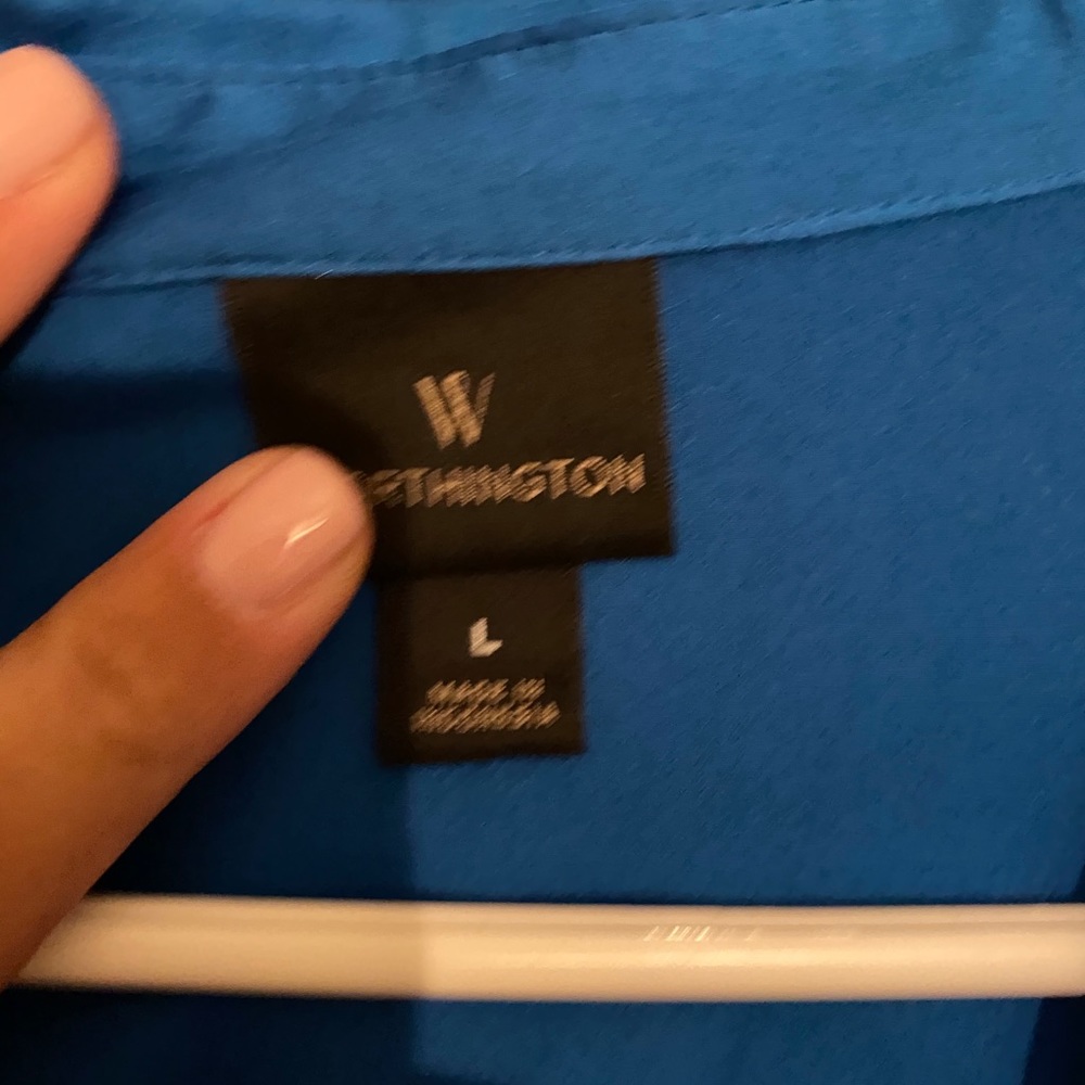 tie front blouse - Picture 2 of 2
